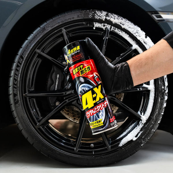 4-X Tire Cleaner – Express Tire Dressing Spray for Deep Cleaning